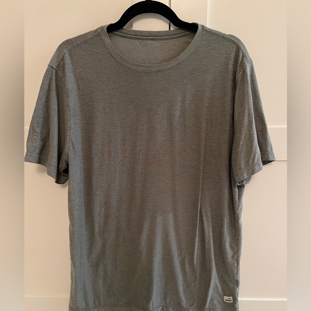 Vuori Strato Tech Tee, eucalyptus heather sz L
